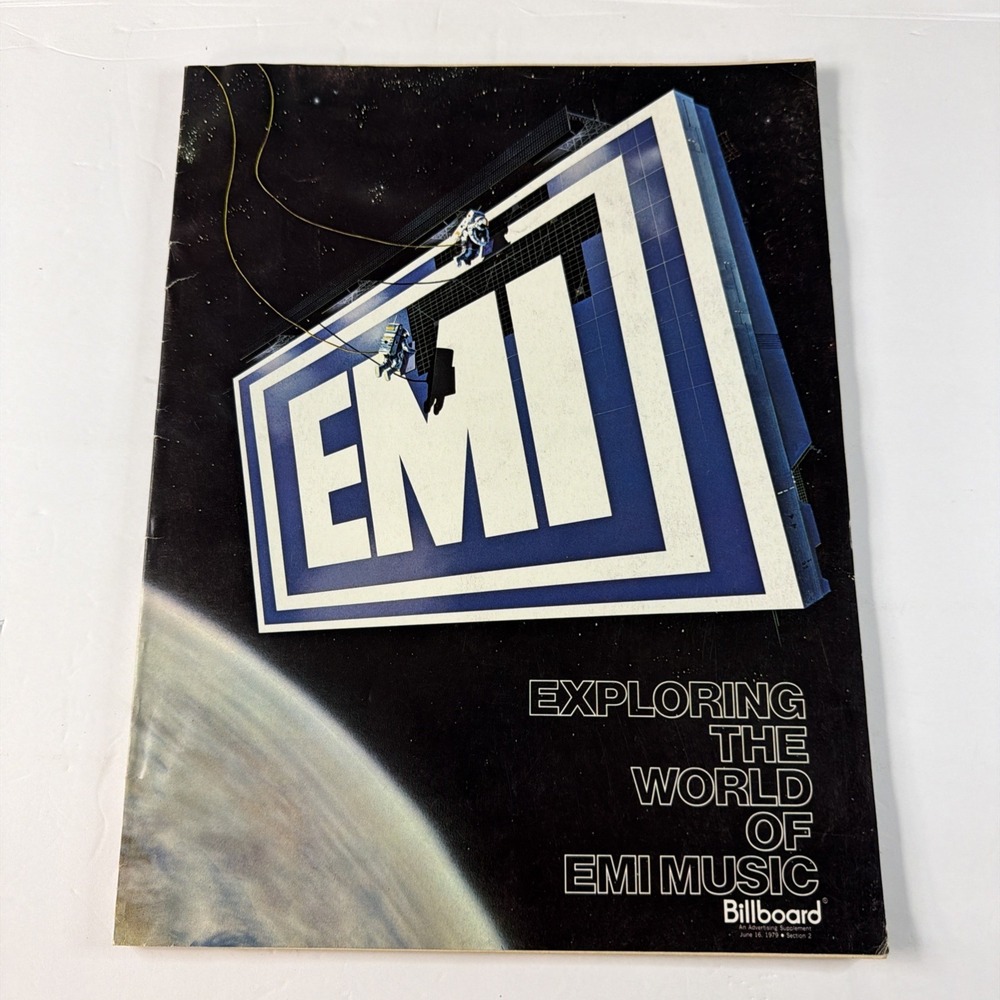 Billboard Ad Supplement 170 Pgs EMI June 16 1979 Australia India Canada France